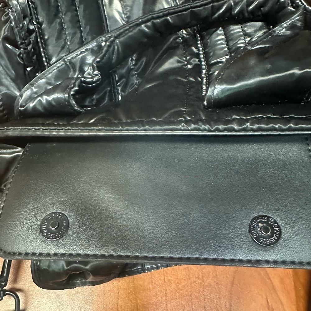 Steve Madden Black Structured Tote Bag - Picture 8 of 12